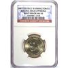 Image 1 : 2007 GEORGE WASHINGTON MINT ERROR DOLLAR NGC MS65