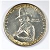 Image 1 : 1920 PILGRIM TERCENTENARY COMMEMORATIVE HALF DOLLAR, MS-65  BLAST WHITE