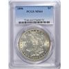 Image 1 : 1896 MORGAN SILVER DOLLAR, PCGS MS-64