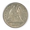 Image 1 : 1856-O  SEATED QUARTER, MS-61  TONED