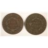 Image 2 : 1820 FINE & 1821 G/VG LARGE CENTS
