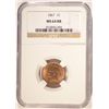 Image 1 : 1867 INDIAN HEAD CENT NGC MS64 RB