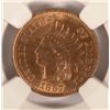 Image 2 : 1867 INDIAN HEAD CENT NGC MS64 RB
