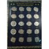 Image 2 : NICE CIRCULATED SET OF WALKING LIBERTY HALF DOLLARS, 1934 - 1947 ( 38 ) COINS