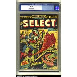 All Select Comics #1 (Timely, 1943) CGC VF- 7.5 Cream to off-white pages. An extremely attractive...