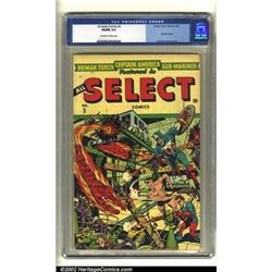 All Select Comics #3 (Timely, 1944) CGC VG/FN 5.0 Off-white to white pages. In this favorite seri...