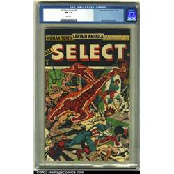 All Select Comics #8 (Timely, 1945) CGC NM 9.4 White pages. A Near Mint All Select with white pag...