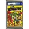 Image 1 : All Winners Comics #1 Kansas City pedigree (Timely, 1941) CGC VF 8.0 Off-white pages. Captain Ame...