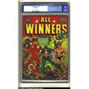 Image 1 : All Winners Comics #3 (Timely, 1941) CGC FN+ 6.5 Tan to off-white pages. Captain America, Human T...