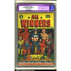 All Winners Comics #4 (Timely, 1942) CGC Apparent FN/VF 7.0 slight (P) Cream to off-white pages....