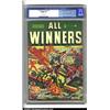 Image 1 : All Winners Comics #10 (Timely, 1943) CGC VF/NM 9.0 Off-white pages. Typically stupendous Schombu...