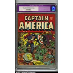 Captain America Comics #2 (Timely, 1941) CGC Apparent VG 4.0 Moderate (A) Cream to off-white page...