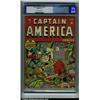 Image 1 : Captain America Comics #4 (Timely, 1941) CGC FN/VF 7.0 Cream to off-white pages. Cap and Bucky ha...