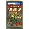 Image 1 : Captain America Comics #6 Allentown pedigree (Timely, 1941) CGC VF 8.0 Cream to off-white pages....