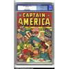 Image 1 : Captain America Comics #24 Chicago pedigree (Timely, 1943) CGC VF+ 8.5 Cream to off-white pages....