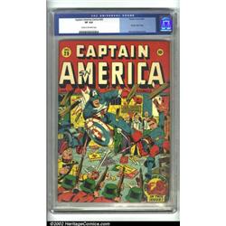 Captain America Comics #29 (Timely, 1943) CGC VF 8.0 Cream to off-white pages. Viva la resistance...