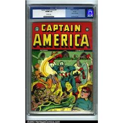 Captain America Comics #30 Chicago pedigree (Timely, 1943) CGC VF/NM 9.0 Off-white pages. Yet ano...