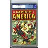 Image 1 : Captain America Comics #32 Chicago pedigree (Timely, 1943) CGC NM 9.4 Off-white to white pages. A...