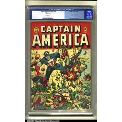 Captain America Comics #33 (Timely, 1943) CGC VF+ 8.5 Off-white pages. Here is a superb VF+ copy...