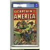 Image 1 : Captain America Comics #43 (Timely, 1944) CGC VF 8.0 Cream to off-white pages. This edition sport...