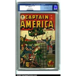 Captain America Comics #44 (Timely, 1945) CGC FN- 5.5 Cream to off-white pages. Structurally, thi...