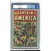 Image 1 : Captain America Comics #51 (Timely, 1945) CGC VF 8.0 Cream to off-white pages. Schomburg, no long...