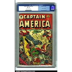 Captain America Comics #53 (Timely, 1946) CGC VF- 7.5 Cream to off-white pages. This is a very re...