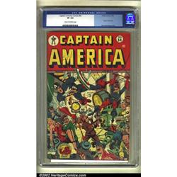 Captain America Comics #54 (Timely, 1946) CGC VF 8.0 Cream to off-white pages. This beautiful cop...