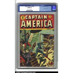 Captain America Comics #55 (Timely, 1946) CGC VF/NM 9.0 Cream to off-white pages. This is an abso...