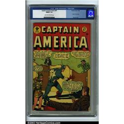 Captain America Comics #67 (Timely, 1948) CGC FN/VF 7.0 Light tan to off-white pages. This is a v...