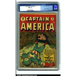 Captain America Comics #69 (Timely, 1948) CGC FN/VF 7.0 Cream to off-white pages. These later Cap...