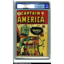 Captain America Comics #71 (Timely, 1949) CGC FN+ 6.5 Off-white pages. Some small spot stains on...