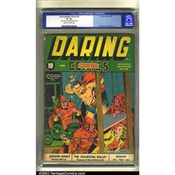 Daring Mystery Comics #2 (Timely, 1940) CGC GD+ 2.5 Cream to off-white pages. Alex Schomburg has...