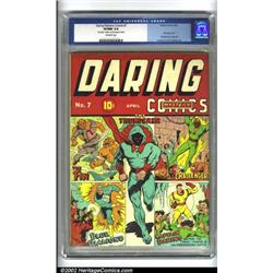 Daring Mystery Comics #7 (Timely, 1941) CGC VF/NM 9.0 Off-white pages. Overstreet credits Alex Sc...