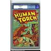 Image 1 : Human Torch Comics #3 (#2) Larson pedigree (Timely, 1940) CGC VF/NM 9.0 Off-white pages. Alex Sch...