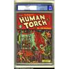 Image 1 : Human Torch Comics #6 (Timely, 1942) CGC VF 8.0 Light tan to off-white pages. A typically terrifi...