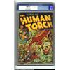 Image 1 : Human Torch Comics #7 (Timely, 1942) CGC FN/VF 7.0 Light tan to off-white pages. The Human Torch...