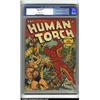 Image 1 : Human Torch Comics #8 (Timely, 1942) CGC FN+ 6.5 Tan to off-white pages. Human Torch battles the...