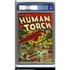 Image 1 : Human Torch Comics #10 (Timely, 1942) CGC VF 8.0 Cream to Off-white pages. Torch and Subby battle...