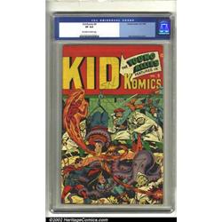 Kid Komics #9 (Timely, 1945) CGC VF 8.0 Off-white to white pages. Another terrific cover was prod...