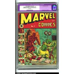 Marvel Mystery Comics #7 (Timely, 1940) CGC Apparent VF/NM 9.0 Extensive (P) Off-white pages. Thi...