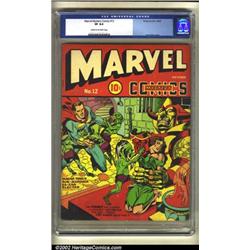 Marvel Mystery Comics #12 (Timely, 1940) CGC VF 8.0 Cream to off-white pages. A Timely from 1940...