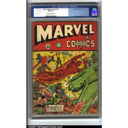 Marvel Mystery Comics #33 (Timely, 1942) CGC FN- 5.5 Cream to off-white pages. Alex Schomburg ret...