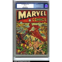 Marvel Mystery Comics #35 (Timely, 1942) CGC FN- 5.5 Cream to off-white pages. Torch and Subby he...