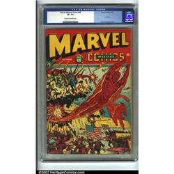 Marvel Mystery Comics #48 (Timely, 1943) CGC VF- 7.5 Cream to off-white pages. One of Schomburg's...
