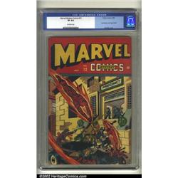 Marvel Mystery Comics #72 (Timely, 1946) CGC VF 8.0 Off-white pages. This copy has a beautiful sp...