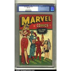 Marvel Mystery Comics #84 (Timely, 1947) CGC VF+ 8.5 Light tan to off-white pages. The only way t...
