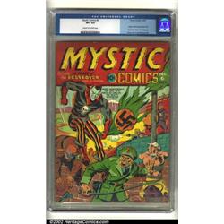 Mystic Comics #6 (Timely, 1941) CGC VF+ 8.5 Cream to off-white pages. Jack Kirby and Alex Schombu...