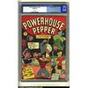 Image 1 : Powerhouse Pepper Comics #1 (Timely, 1943) CGC VF/NM 9.0 Off-white pages. A brilliantly bright-co...