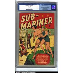 Sub-Mariner Comics #25 (Timely, 1948) CGC VF+ 8.5 Off-white pages. This one has a great deal goin...